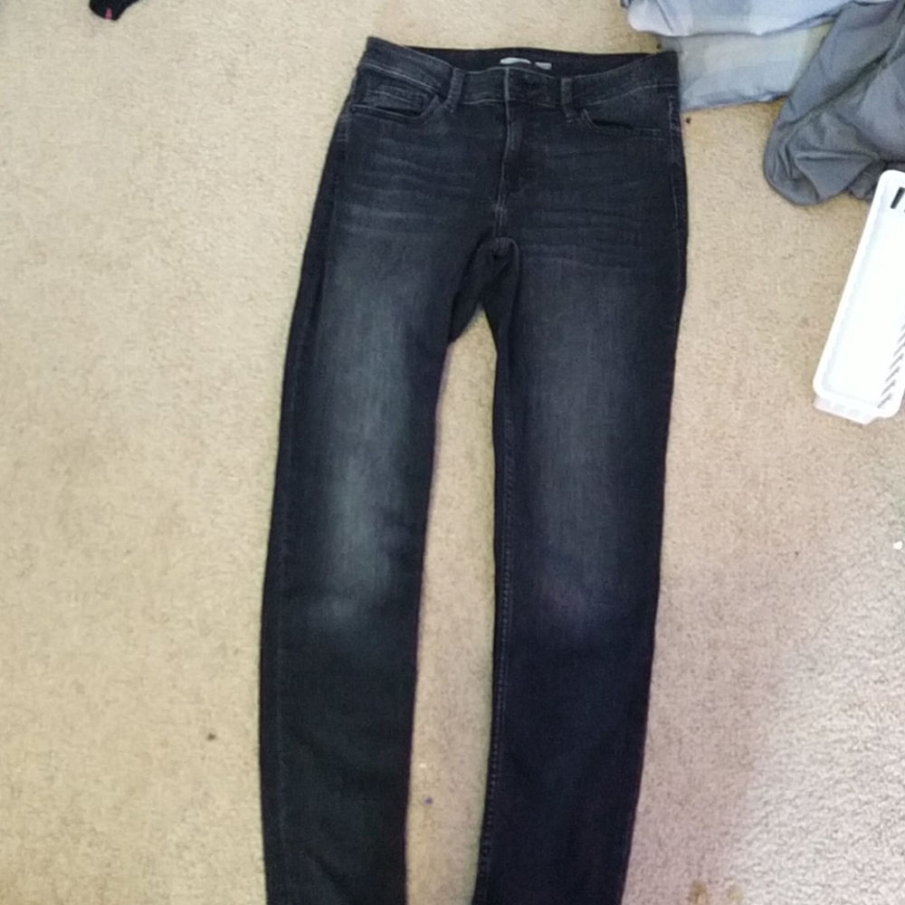 Old navy black skinny jeans